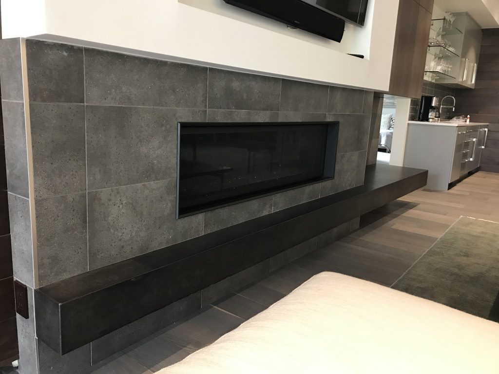 Clays Concrete Countertops - Fireplace