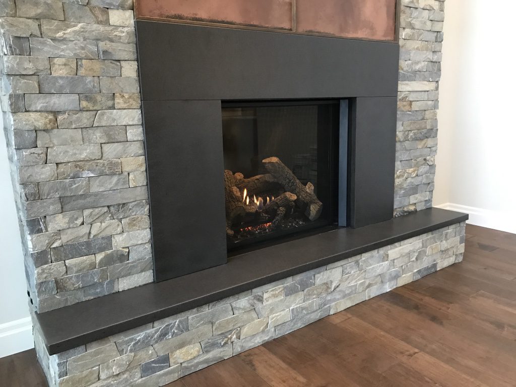 Clays Concrete Countertops - Fireplace